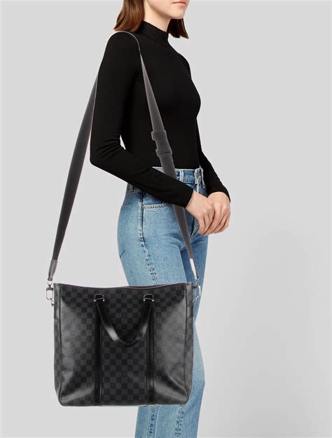 louis vuitton damier graphite tote bag